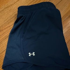 navy under armour shorts